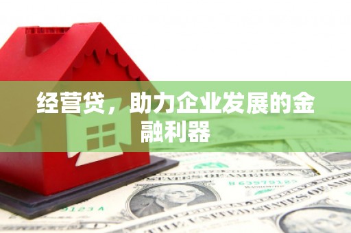 京口经营贷，助力企业发展的金融利器