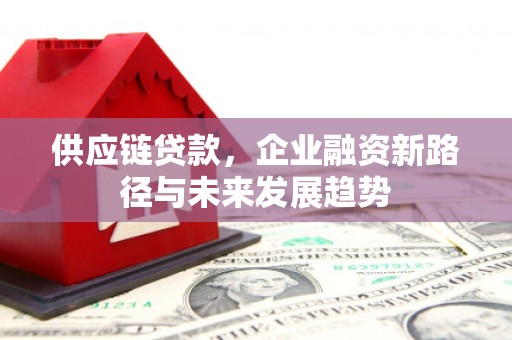 京口供应链贷款，企业融资新路径与未来发展趋势