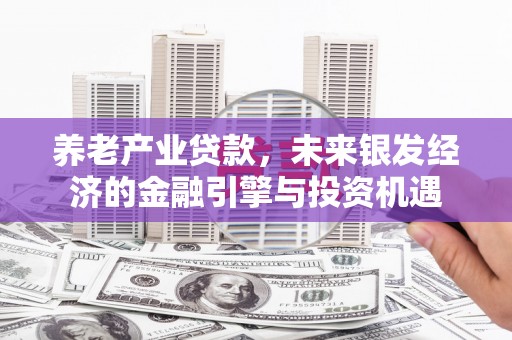 京口养老产业贷款，未来银发经济的金融引擎与投资机遇