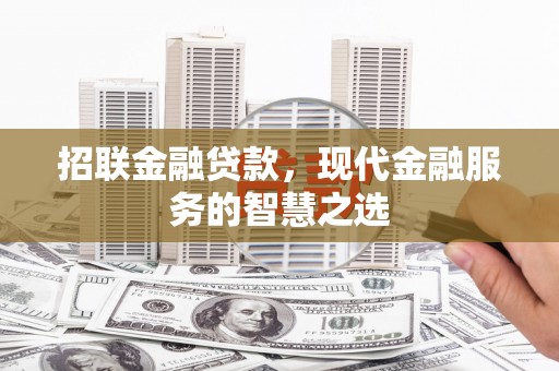 京口招联金融贷款，现代金融服务的智慧之选
