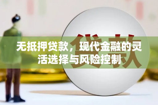 京口无抵押贷款，现代金融的灵活选择与风险控制
