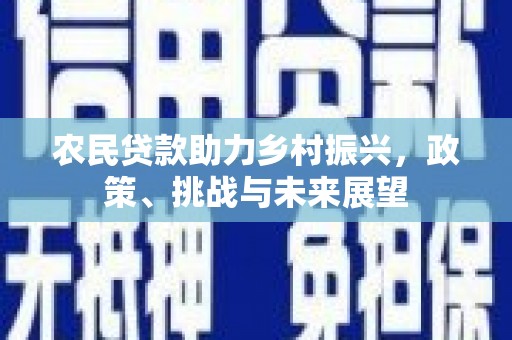 京口农民贷款助力乡村振兴，政策、挑战与未来展望