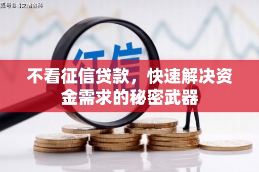 京口不看征信贷款，快速解决资金需求的秘密武器