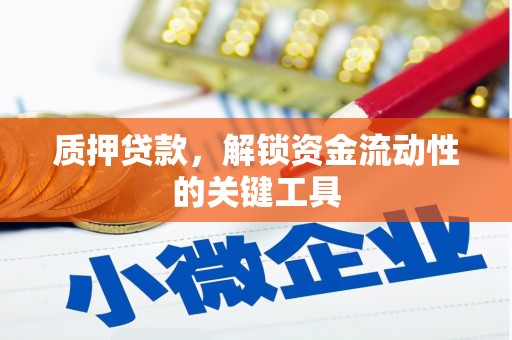 京口质押贷款，解锁资金流动性的关键工具