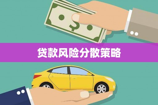 京口贷款风险分散策略