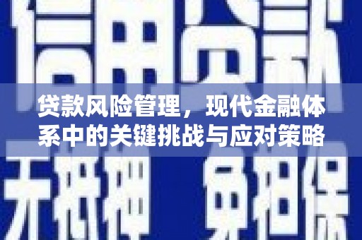 京口贷款风险管理，现代金融体系中的关键挑战与应对策略